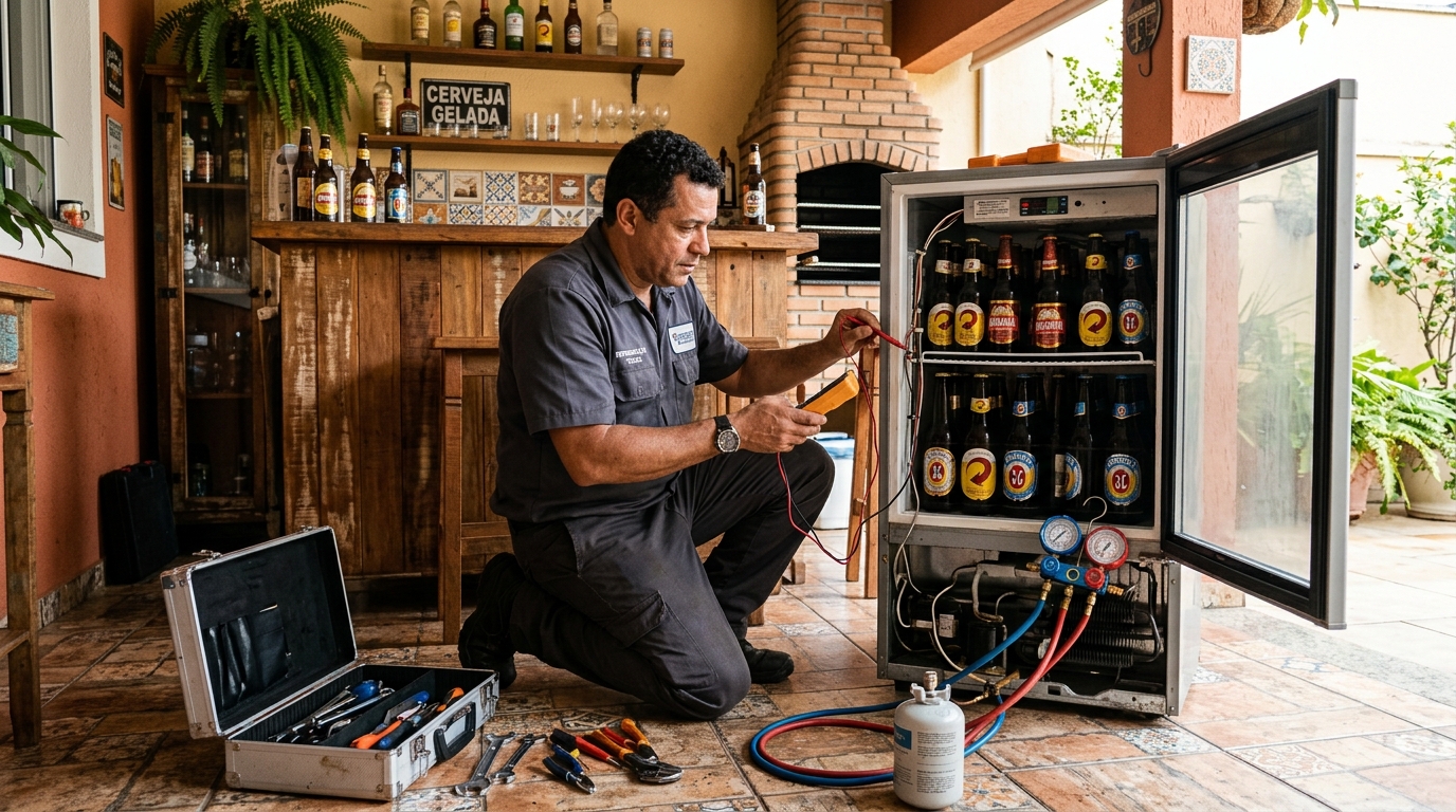 Assistência para Cervejeira Comercial em Contagem‑MG