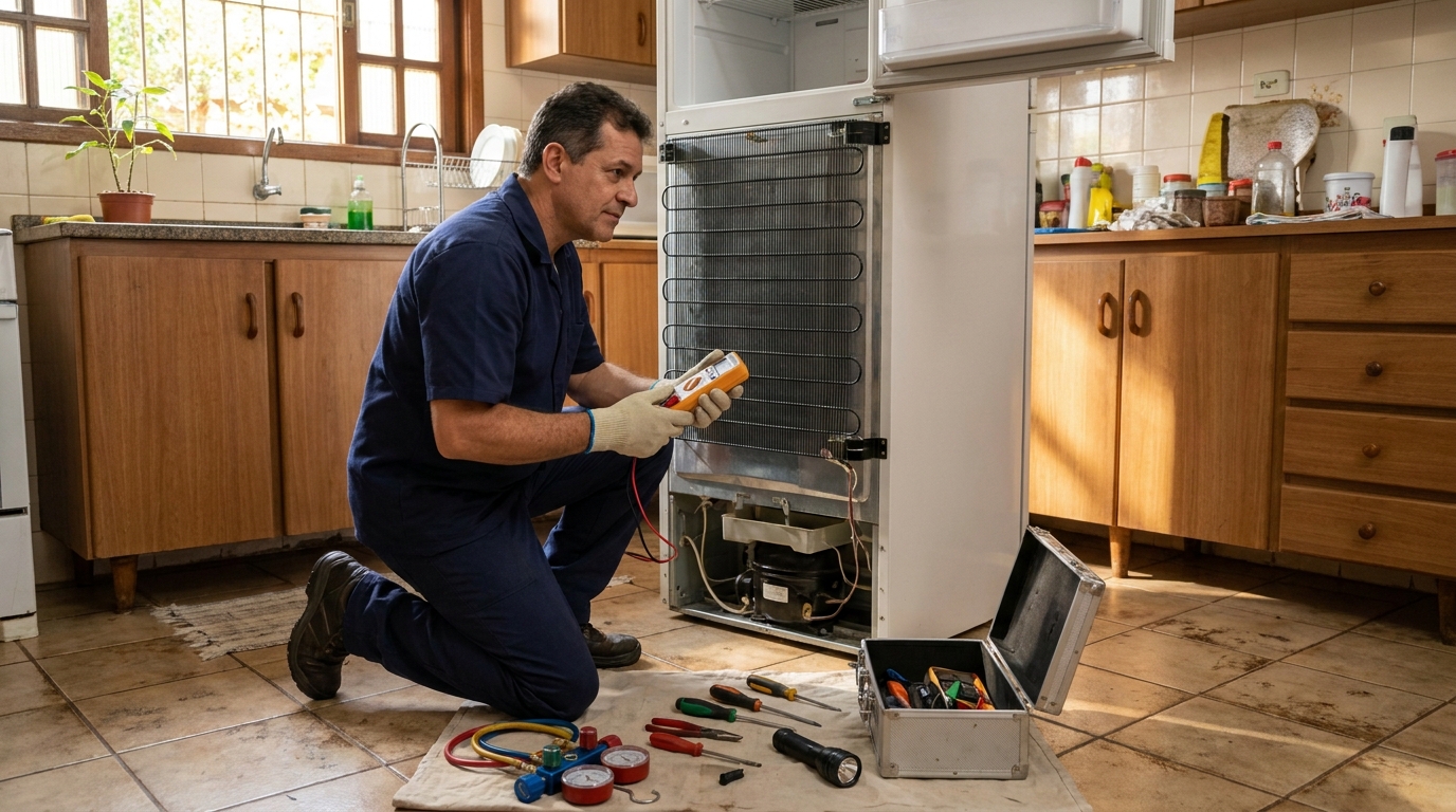 Manutenção na Refrigeração na Europa, Contagem‑MG