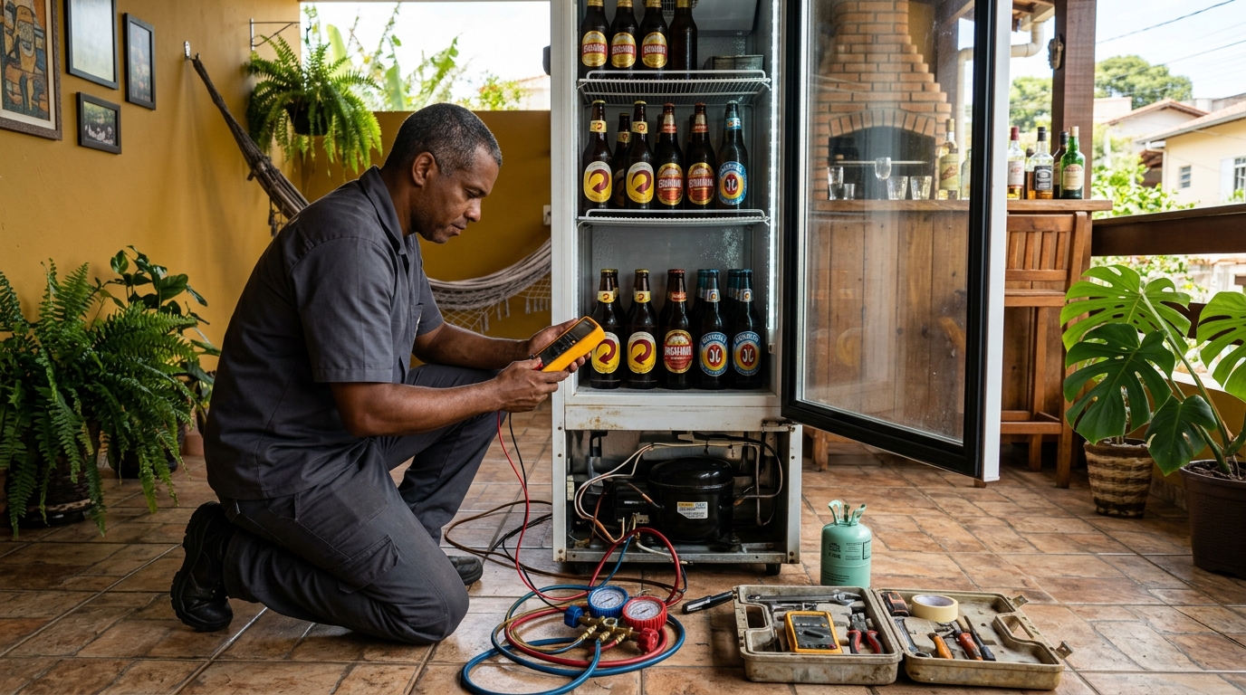 Reparo de Cervejeira Residencial em Contagem‑MG